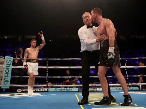 Cardle was stopped in the third round by Ricky Burns on Saturday night
