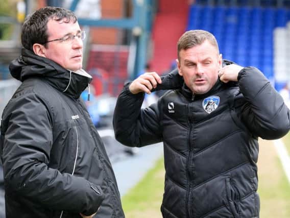 Richie Wellens, right, and Gary Bowyer are among the favourites to take over at Swindon Town according to the bookies