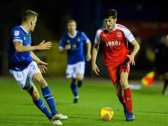 Ashley Nadesan will have a chance to add to his four Fleetwood appearances in the New Year