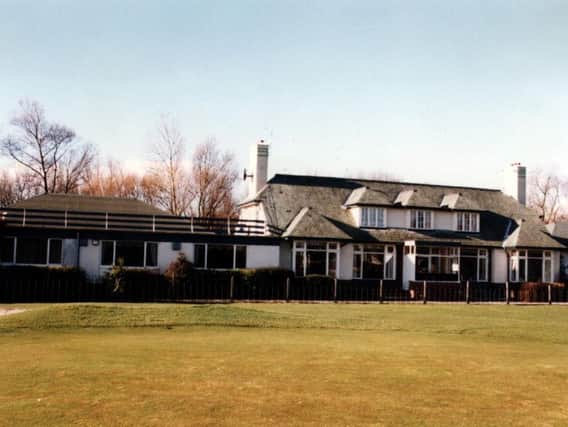 The clubhouse at Stanley Park Golf Course