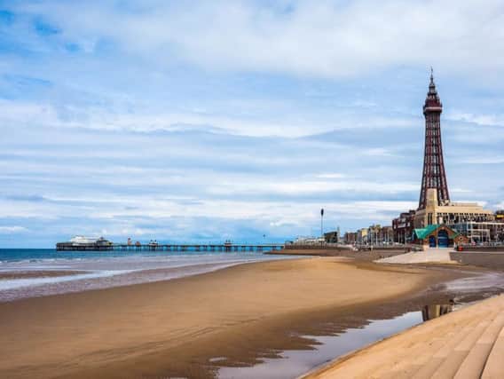 The weather in Blackpool is set to be mostly dull today, as forecasters predict cloud and some small periods of sunny spells