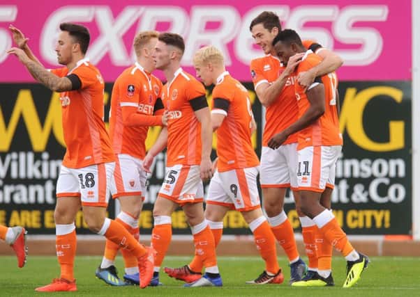 Blackpool's improved form of late has been a squad game