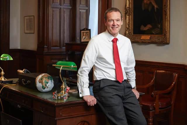 Sir Simon McDonald, head of the diplomatic service, in his Whitehall office