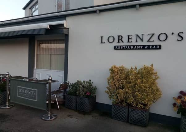 Lorenzo's restaurant in Freckleton