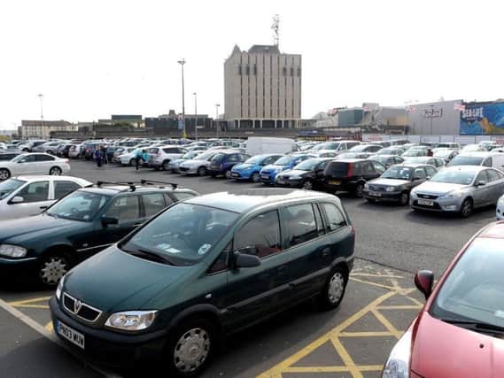 The Central Station site which is currently used as a car park