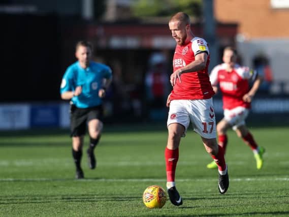 Paddy Madden in action for Fleetwood