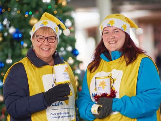 Marie Curie's Christmas appeal