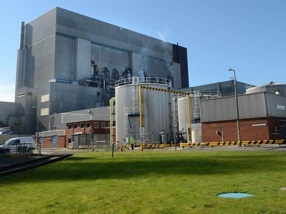 Heysham Nuclear Power Station in Morecambe