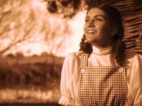 Holly Tandy as Dorothy in the Blackpool Opera House production of Wizard of Oz