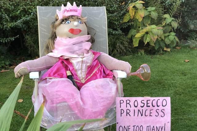 An entry in the Lytham Scarecrow Festival