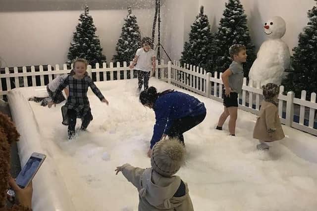 Affinity Lancashire has an indoor snow play area