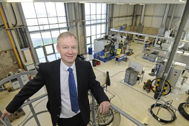 Managing director Steve Williams in the Force Technology premises Blackpool
