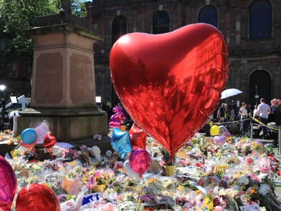 Tributes to the victims of the Manchester Arena bombing