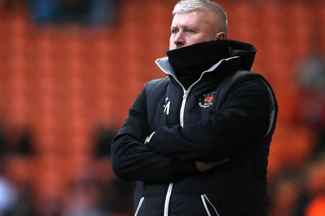 Blackpool boss Terry McPhillips