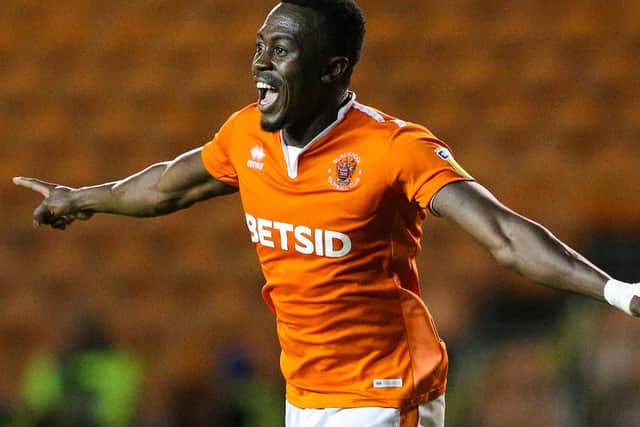 Joe Dodoo has four goals in his last four games for Blackpool