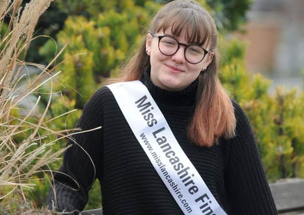 Charlotte Pennington is taking part in the Miss Lancashire finals next year and raising money for the MIND charity
