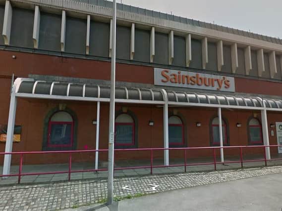 Sainsburys: Pic courtesy of Google Street View
