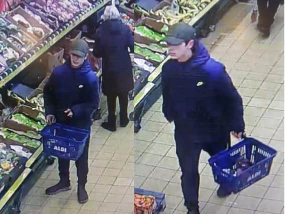 This man is suspected of stealing 90 of meat from Aldi in Cleveleys