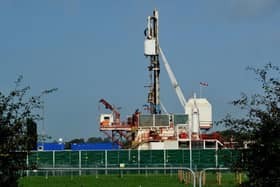 The drilling rig at Preston New Road