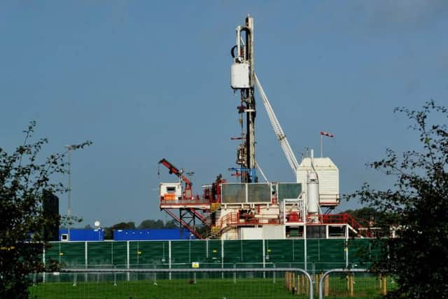The drilling rig at Preston New Road