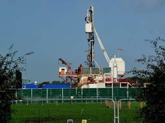 The drilling rig at Preston New Road