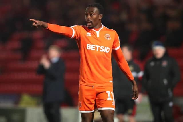 Joe Dodoo only came on for the final half-hour at Doncaster