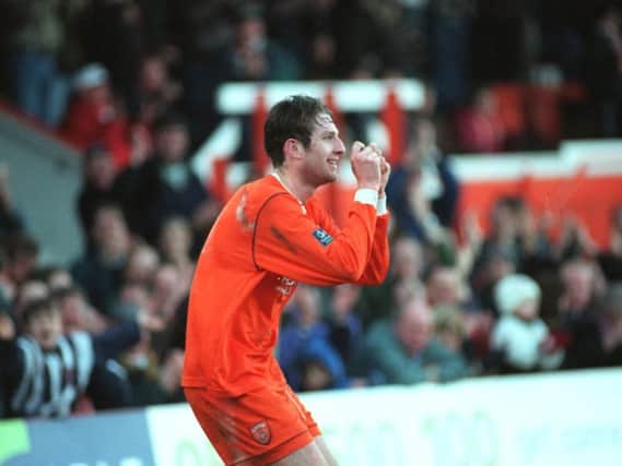 James Quinn in action for the Seasiders in 1997