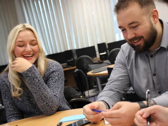 Blackpool and The Fylde College is runing free basic digital skills sessionat every Wednesday