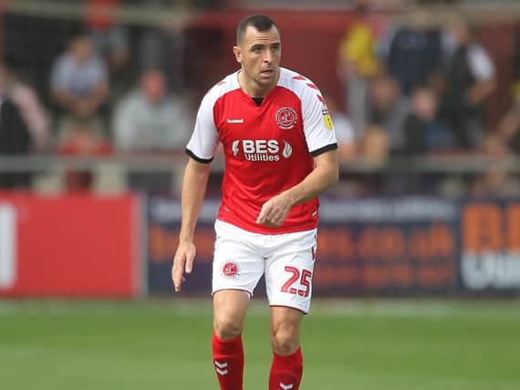Dean Marney scored his first Fleetwood goal in their midweek win against Coventry