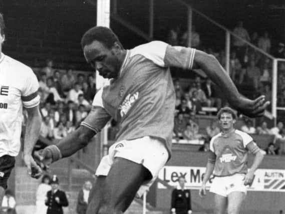 Keith Walwyn got his name on the scoresheet for Blackpool