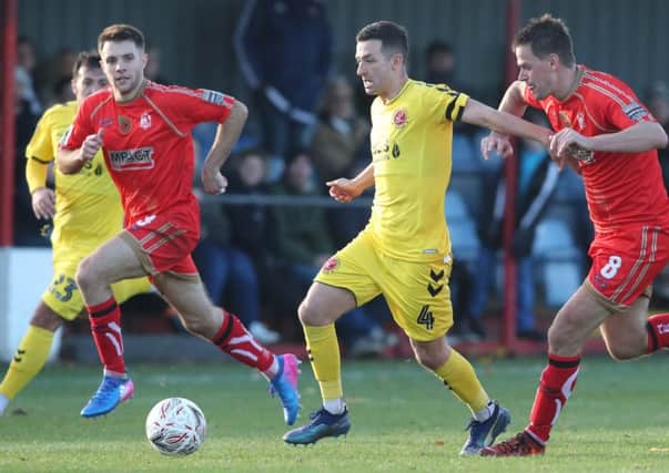 Fleetwood Town saw off Alfreton Town in the FA Cup's first round