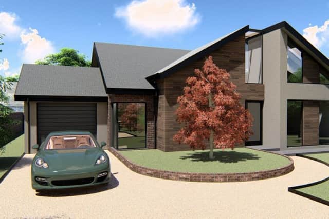 Seven luxury homes could be built on land off Mains Lane in Singleton, according to fresh planning papers filed with Wyre Council (Pictures: Wyre Council/Ronald Richardson/Carter Zub Building Consultancy)