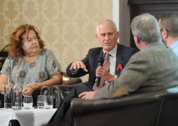 Blackpool Carers AGM being held to mark Carers Rights Day at The Imperial Hotel.  MP Gordon Marsden speaks to a panel.