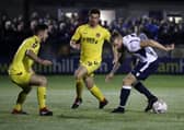 Nathan Sheron impressed in Mondays FA Cup victory at Guiseley