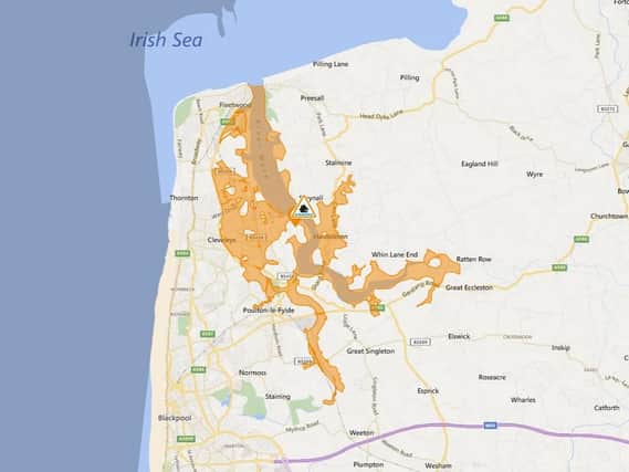 A tidal flood alert has been put in place. Credit: Environment Agency