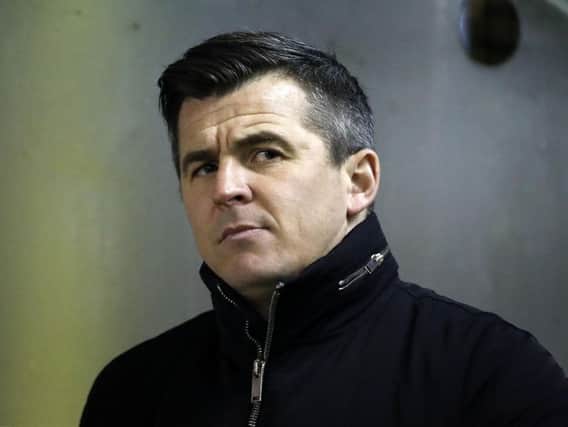 Joey Barton believes Fleetwood are entering a pivotal period of the season