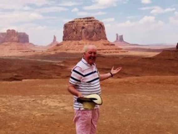 Jimmy Cricket at Monument Valley