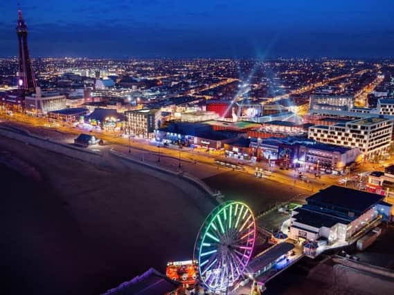 An artist's impressions of plans for the Blackpool Central site