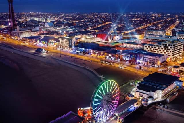 An artist's impressions of plans for the Blackpool Central site
