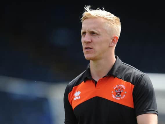 Blackpool striker Mark Cullen is expected to be out for at least six weeks
