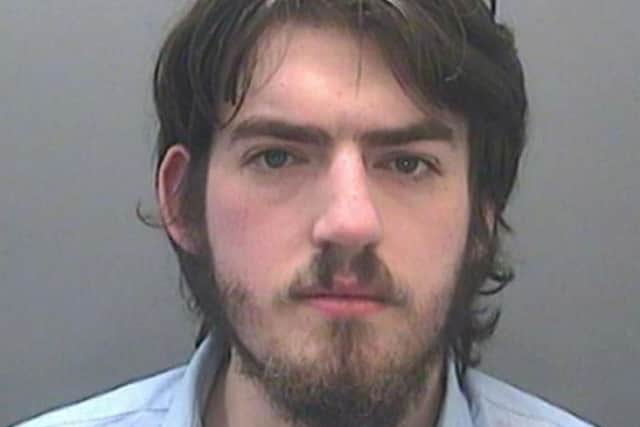 Alex Barnes, 22, a school information and communications technology (ICT) technician who has been jailed for five years after he admitted grooming and sexually abusing a 15-year-old girl. Photo credit: South Wales Police/PA Wire