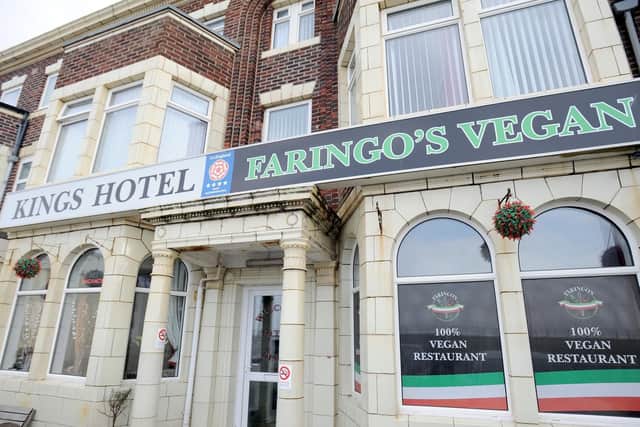 The Kings Hotel and Faringos whose doors have been closed for a month