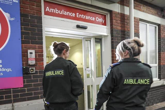 Last year, ambulances were stacked up outside A&Es across the country