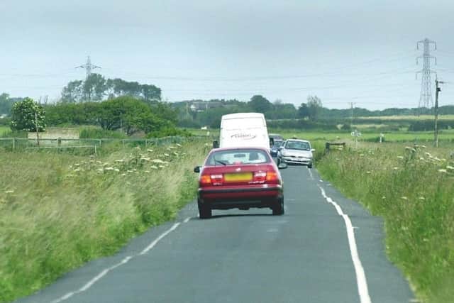 The M55 link road will roughly follow the line of the old Mos Road, which was closed in 2014