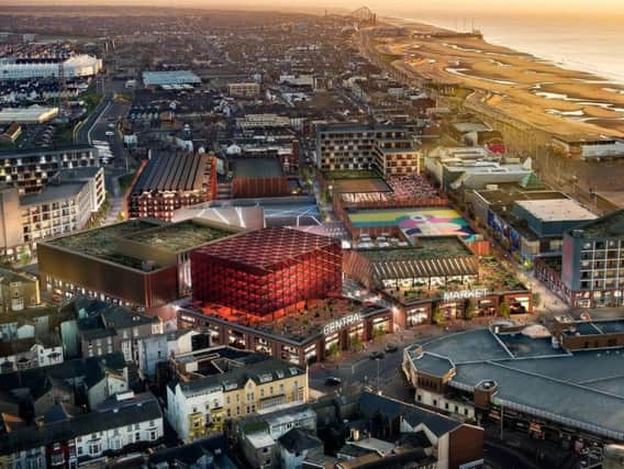 An artists impression of the Blackpool Central scheme