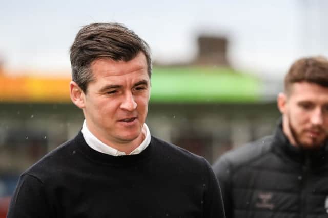 Fleetwood Town head coach Joey Barton