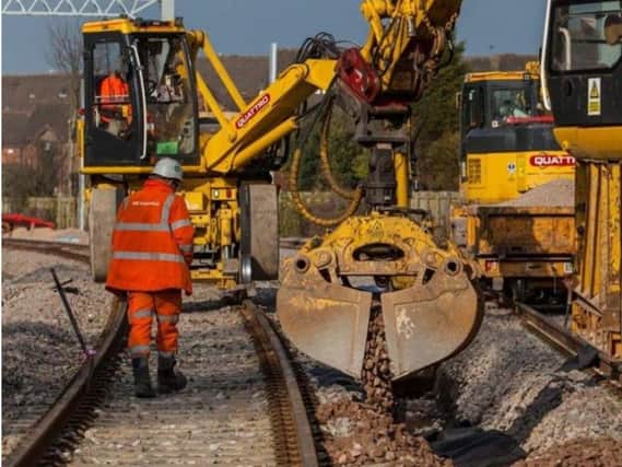 Work set to resume on the railway lines