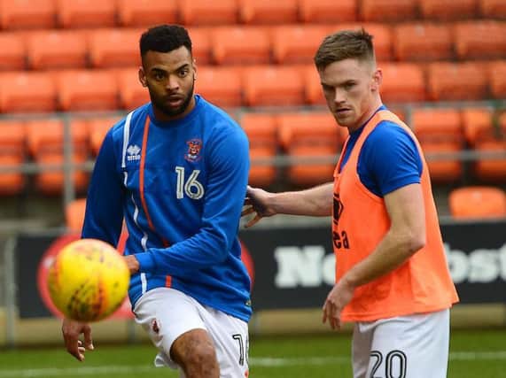 Both Curtis Tilt and Ollie Turton could still feature against Solihull for Blackpool tonight