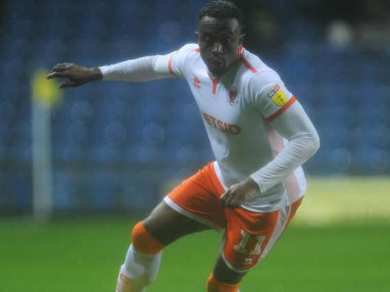 Joe Dodoo hopes for better luck against Solihull Moors tonight than at Oxford on Saturday
