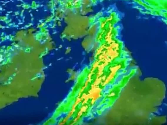 This unusual weather phenomenon is set to dump TORRENTIAL rain on Blackpool TODAY